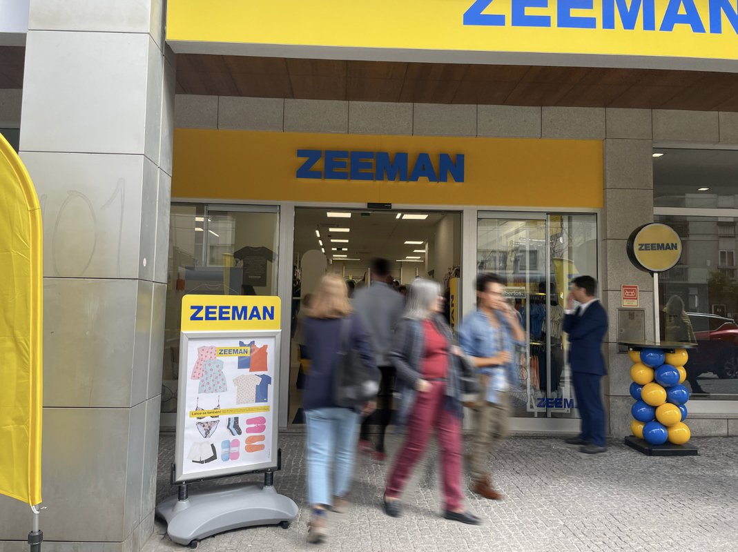 Zeeman estreia-se em Portugal com loja em Matosinhos