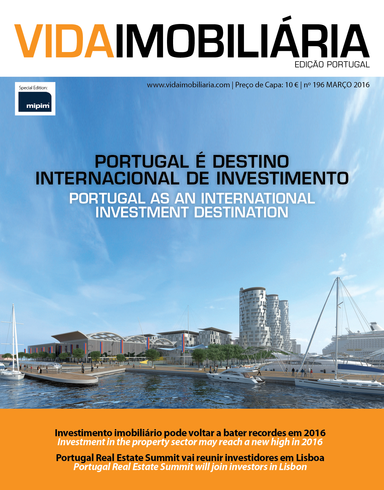 Portugal é destino internacional de investimento