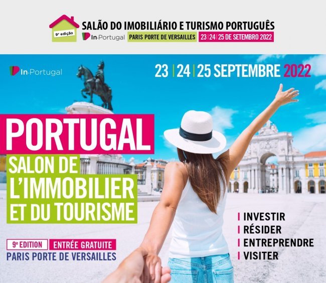 Salão do Imobiliário e Turismo Português em Paris reagendado para 23 de setembro