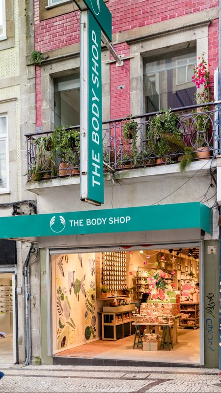 The Body Shop abre primeira loja de rua no Porto