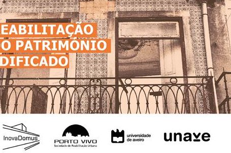Ciclo de workshops ‘Reabilitação do Património Edificado’ arranca em fevereiro