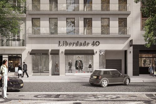 Loja do Edifício Liberdade 40 está no mercado