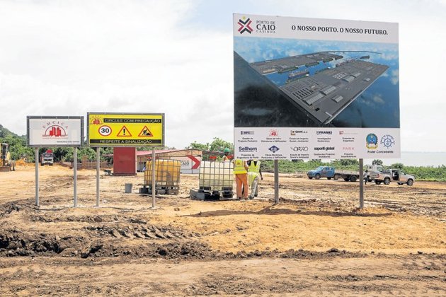 Porto do Caio operacional em 2020