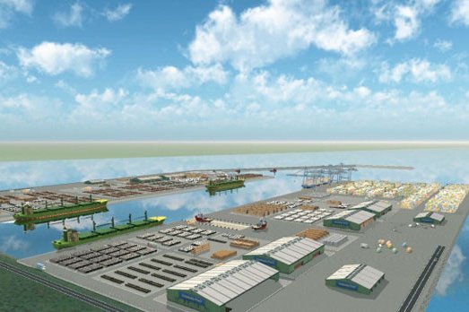 Novo porto de Cabinda operacional em 2019