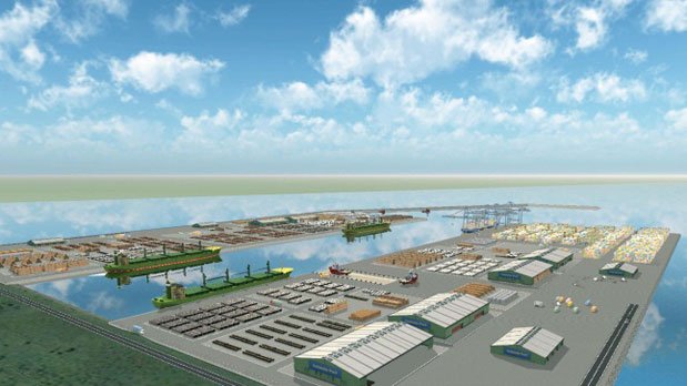 Novo porto de Cabinda operacional em 2019