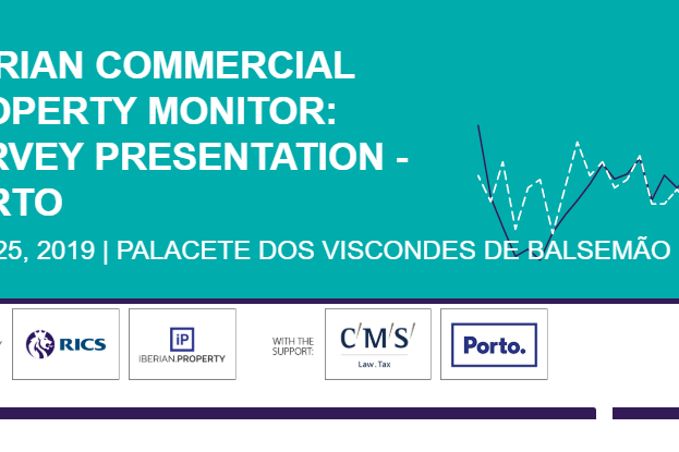 RICS apresenta Iberian Commercial Property Monitor dia 25 de janeiro