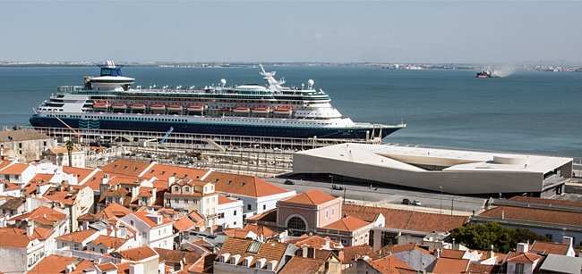 Passageiros do Porto de Lisboa aumentam 8% até junho