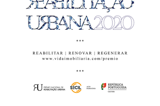 Abertas as candidaturas para o Prémio Nacional de Reabilitação Urbana 2020