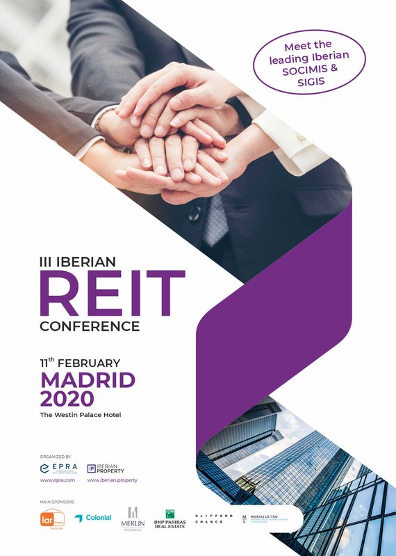 SIGI vão estar em debate na 3ª edição da Iberian REIT Conference