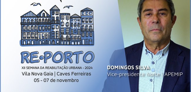 DOMINGOS SILVA - APEMIP || REPORTO - SEMANA REABILITAÇÃO URBANA PORTO - 2024