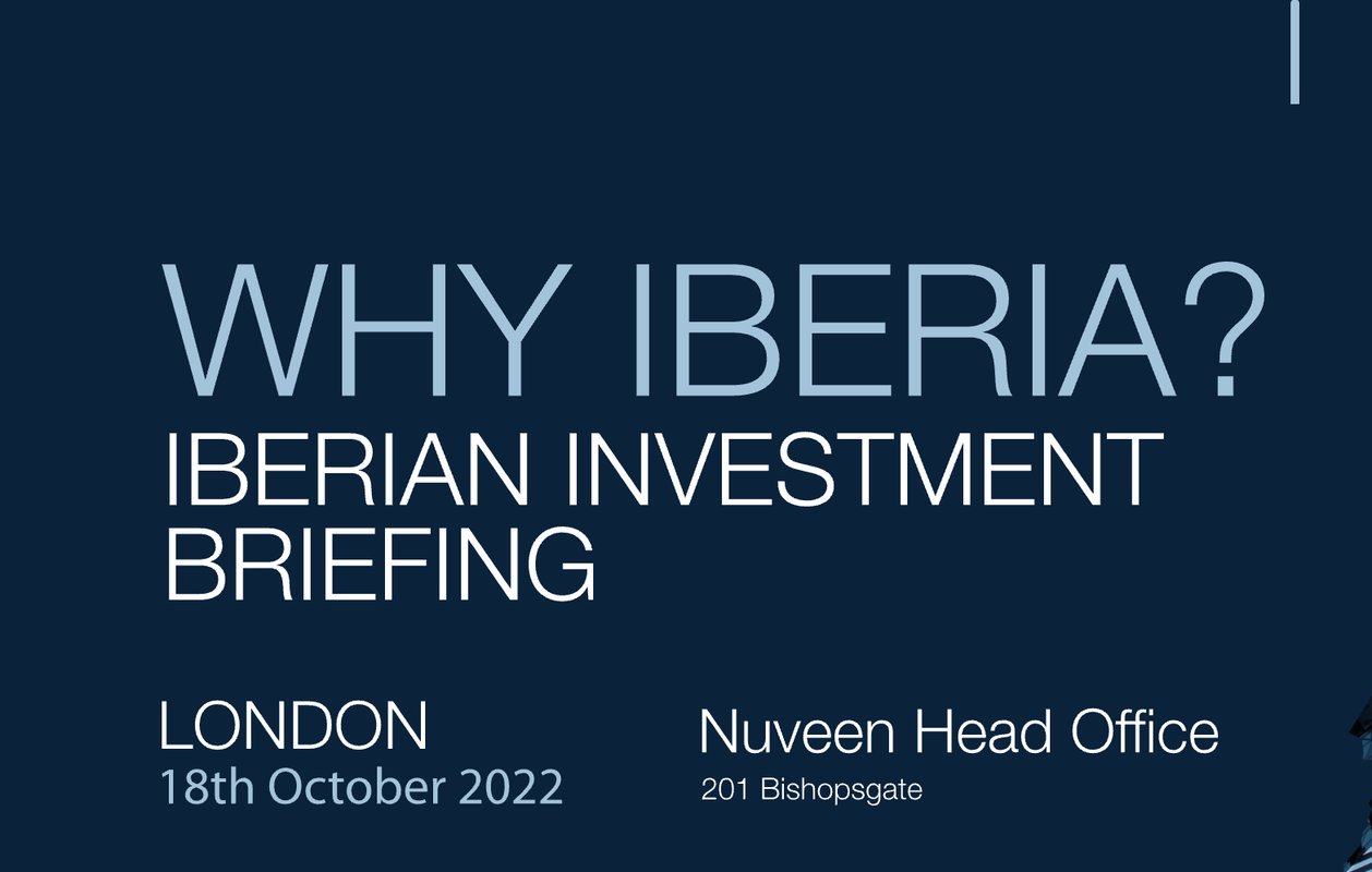 Iberian Investment Briefing regressa hoje