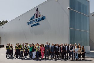 Saint-Gobain inaugura fábrica de 18 milhões na Maia