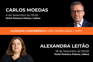 VI e APPII organizam almoços-conferência com Carlos Moedas e Alexandra Leitão