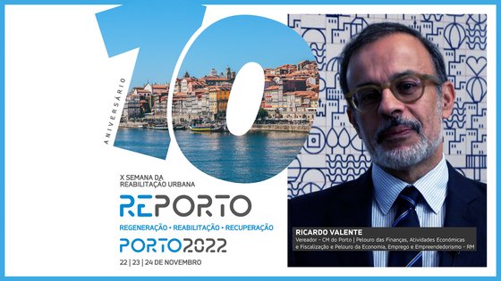 RICARDO VALENTE | CM DO PORTO | SEMANA DA REABILITAÇÃO URBANA | PORTO | 2022