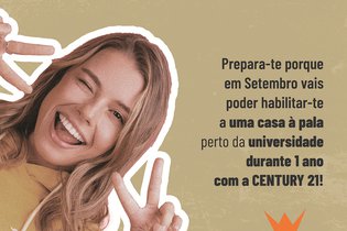 C21 e Mega Hits oferecem um ano de arrendamento a estudantes universitários