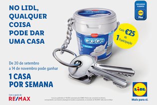 Lidl e Remax lançam concurso que oferece casas aos portugueses