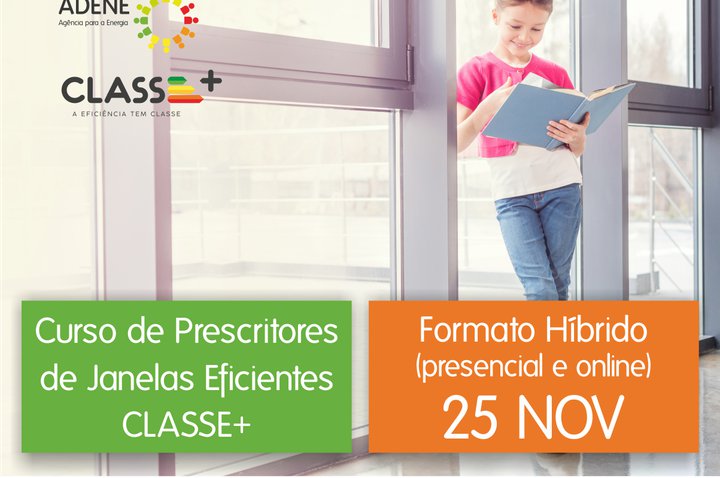 Nova edição do curso de prescritores de janelas CLASSE+ arranca na próxima semana