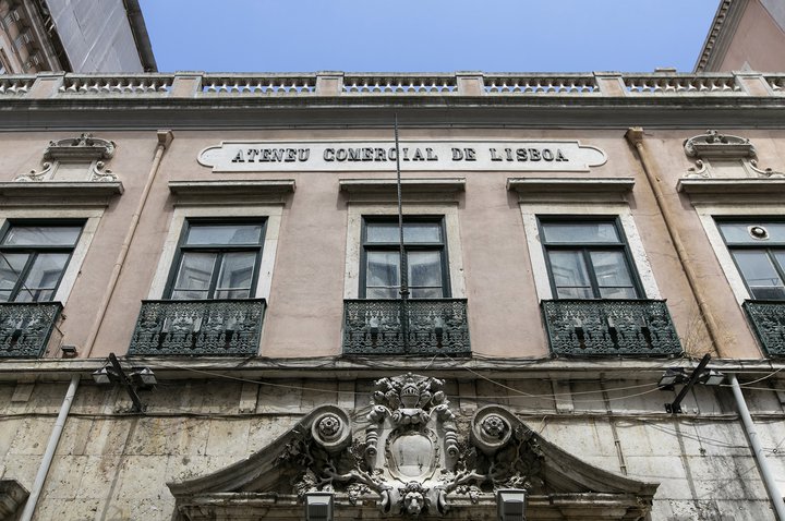 Lisboa chumba projeto de hotel para o Ateneu Comercial