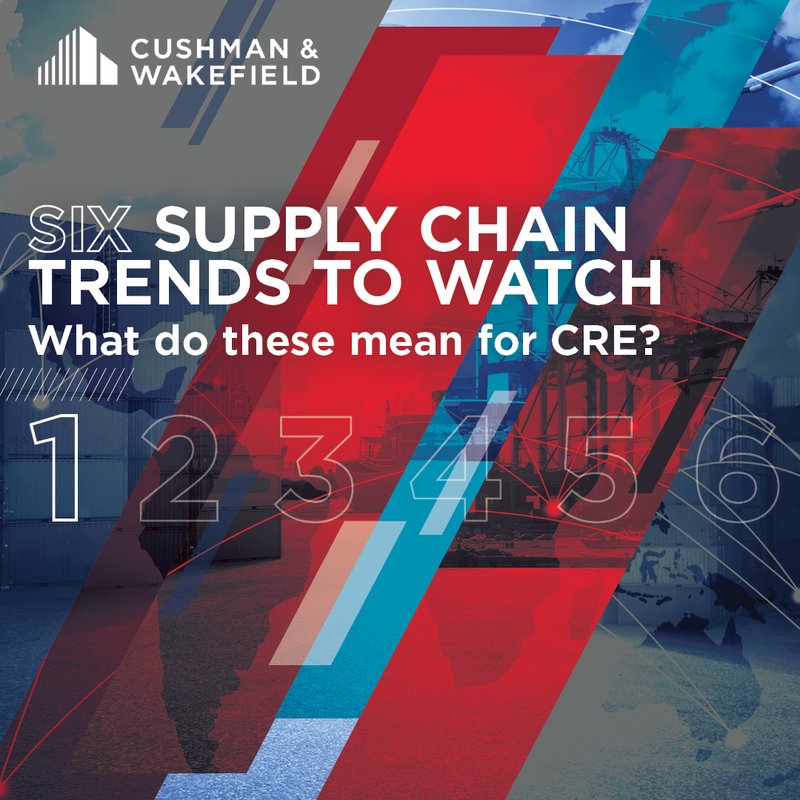 C&W identifica seis tendências que vão marcar as redes de logística e o imobiliário