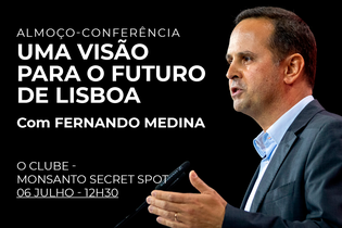 Almoço-Conferência Vida Imobiliária recebe Fernando Medina